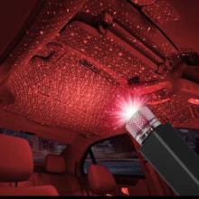 Load image into Gallery viewer, USB Car Roof Lights Star Projector Night Light
