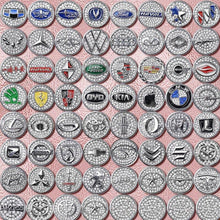 Load image into Gallery viewer, Car one-click start button crystal sticker