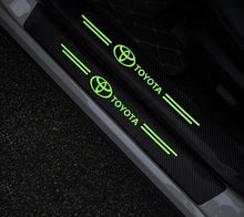 Load image into Gallery viewer, Car glow-in-the-dark door sill strip  ( 4PCS )