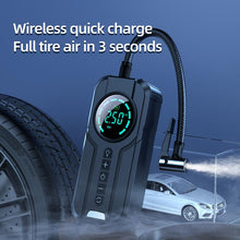 Load image into Gallery viewer, Intelligent Car Jump Starter with Wireless Air Pump &amp; Digital Display
