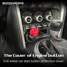 Load image into Gallery viewer, Car all-metal one-button start gear lever，Car one-button starter lever starter cover
