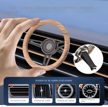 Load image into Gallery viewer, Walnut vintage steering wheel aromatherapy
