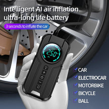 Cargar imagen en el visor de la galería, Intelligent Car Jump Starter with Wireless Air Pump &amp; Digital Display
