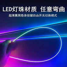 Load image into Gallery viewer, Car atmosphere lights, colorful flowing water decorative lights in the car
