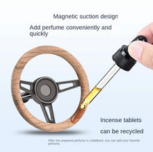 Load image into Gallery viewer, Walnut vintage steering wheel aromatherapy
