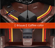 Cargar imagen en el visor de la galería, Custom-Fit All-Weather Car Floor Mat for Multiple Models, Double-Layer Durability
