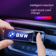 Cargar imagen en el visor de la galería, Car logo air outlet aromatherapy, car atmosphere lights
