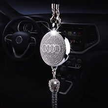 Load image into Gallery viewer, car logo perfume pendant with diamonds
