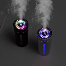 Cargar imagen en el visor de la galería, Car Air Humidifier with Aromatherapy and Colorful Night Light - Compact Design
