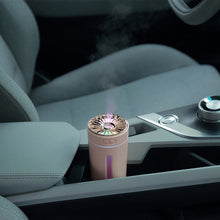 Cargar imagen en el visor de la galería, Car Air Humidifier with Aromatherapy and Colorful Night Light - Compact Design
