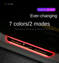 Load image into Gallery viewer, Car threshold LED seven-color pedal
