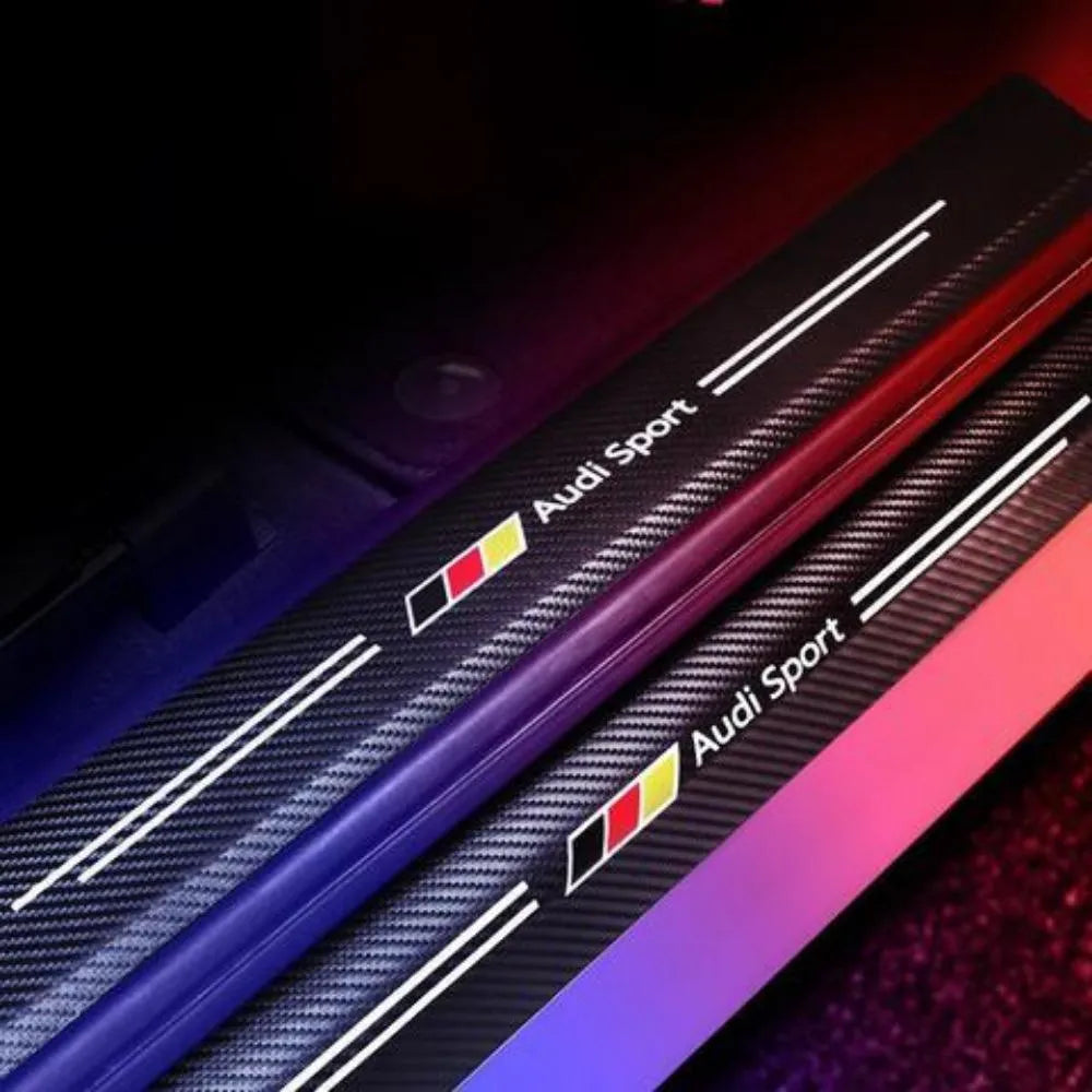 ( 9PCS )Carbon Car Door Sills Stickers – Caroyz